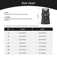 thumbnail image 4 of Daiia Retro Skeleton Dancing On Halloween Party Printed Men's Quick Dry Fit Muscle Tank Top Slim-Fit Tank Workout Tank Top Lightweight Sports Tank Top-4X-Large, 4 of 7