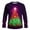 Purple-8, variant on Feancey Christmas Long Sleeve Tee Shirts for Men Big and Tall Fashion Xmas Tree Print Crewneck Pullover Holiday Casual Loose Tshirts Purple M