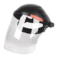 thumbnail image 1 of KLKCMS Welding Face Shield with Hard Hat Comfortable Portable Anti Splash Protector Black and Clear, 1 of 9