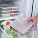 thumbnail image 5 of Recipiente hermético para refrigerar alimentos, apto para carne, verduras, jengibre y ajo, con tapa, juego de 2 piezas para organizar la cocina. Aestivo | Blanco | AESTIVO, 5 of 7