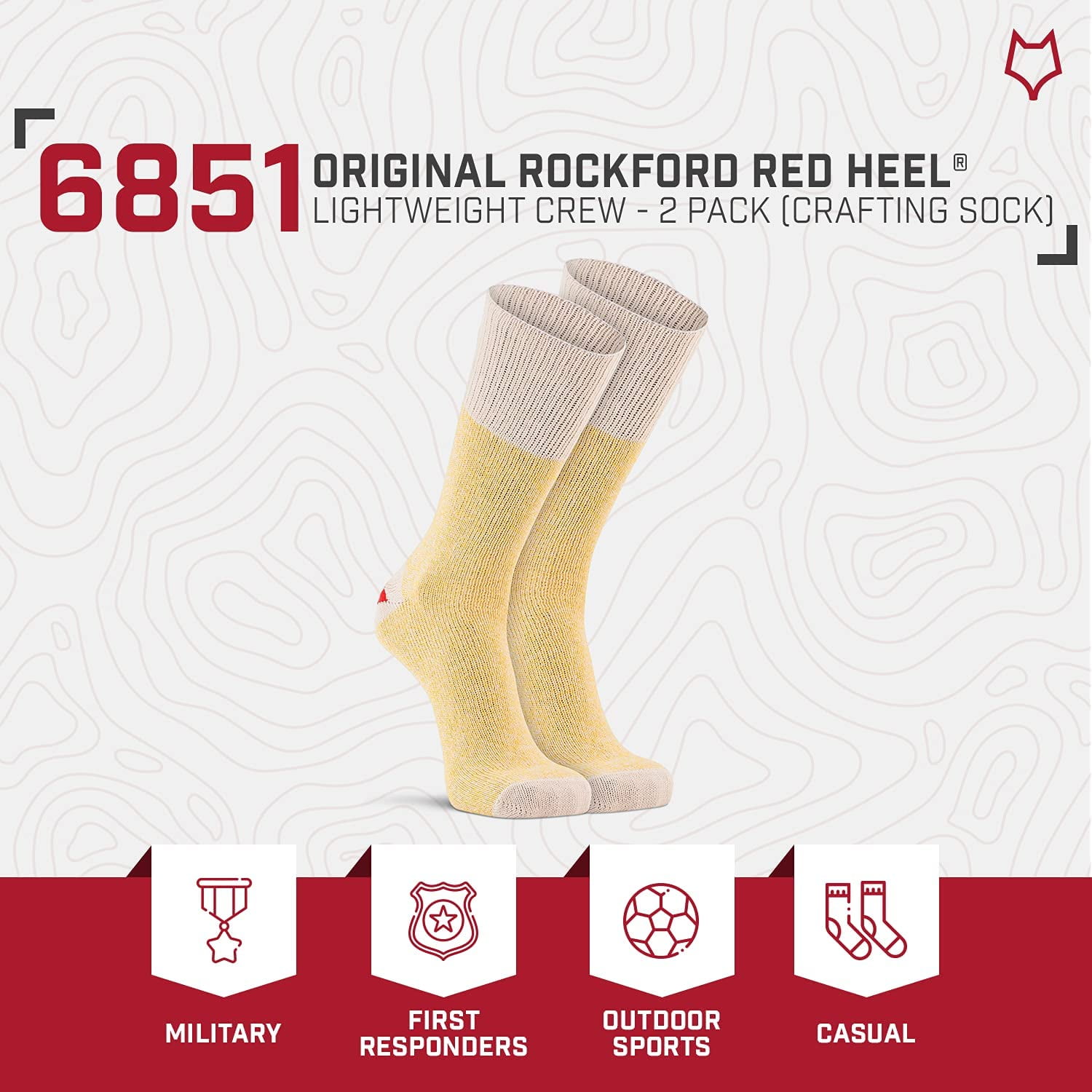 Red Heel Knee High Monkey Socks, 1 Pair