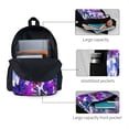 thumbnail image 4 of Zufioo Flying Butterflies Pattern Adult Backpack,Wear-resistant and Breathable Multi-pocket Backpack, Suitable for Travel, Business and Outdoor Activities, 4 of 9