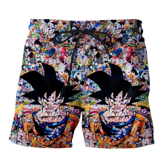 Pantalones cortos de playa con estampado 3D de Anime para hombre, ropa informal holgada y cómoda para correr, vacaciones de verano Fivean unisex