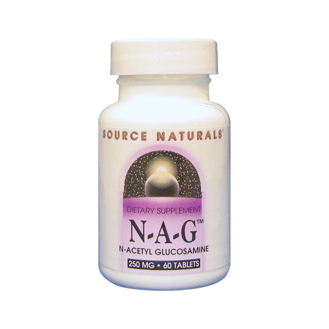 Source Naturals Source Naturals  N-A-G N-Acetyl Glucosamine, 60 ea