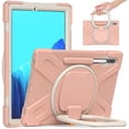 thumbnail image 1 of Funda protectora de color para Samsung Tab S7 Plus de 12,4 pulgadas con soporte para bolígrafo, anillo ajustable grande y protección contra golpes., 1 of 5