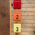 OUNONA 5Sets Durable Self Adhesive Reflective Mailbox Number Stickers ...