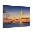 thumbnail image 5 of Arthur Ravenel River Bridge Charleston South Carolina Nature Wilderness Photography Canvas Wall Art for Home Decor Ready-to-Hang, 5 of 18