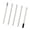 Aluminum Alloy, variant on 5pcs Metal Extension poles for Paint Rollers Extendable Mops Handle Multipurpose Paint Roller Extension Set for Household