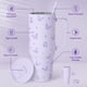 thumbnail image 2 of Vaso de acero inoxidable SANDJEST de 40 oz con mango de mariposa, 2 of 7