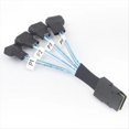thumbnail image 4 of Mini SAS SFF-8087 to 4X Male 3.0 SSD High Speed Data Transfer Cable 1 to 4 0. Computer Cables Hardware Cables,1 * Computer Cables, 4 of 6