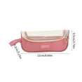 thumbnail image 3 of pstuiky Estuche grande para lápices de estudiante con compartimentos, bolsa organizadora de material escolar, color macaron, estuche multifuncional para lápices, 3 of 6