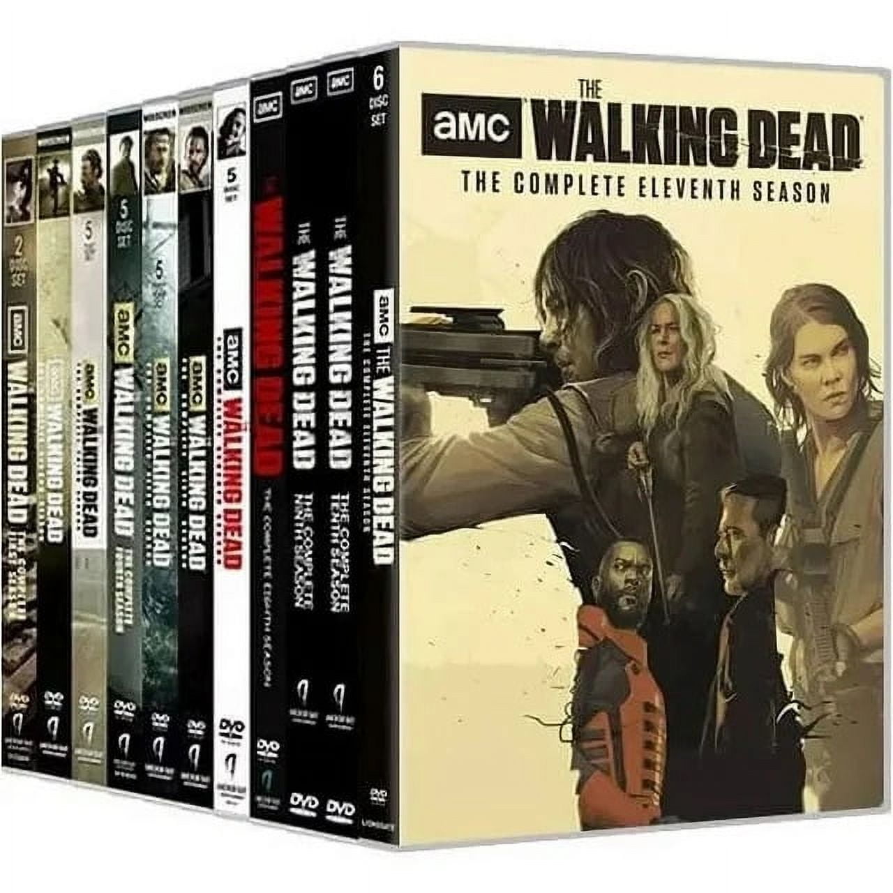 The Walking Dead Complete Seasons 1-11 Full DVD Box Set - Walmart.com