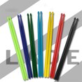 thumbnail image 2 of Nylon Drumsticks Drum Stick with Strong Elasticity Compatible Unbreakable Musical Instrument Handles Drop-shaped for Kids Adults Red, 2 of 8