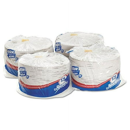 Dixie Ultra 8.5"Heavy-Weight Paper Plates by GP PRO (Georgia-Pacific), Pathways, SXP9PATH, 500 Count (125 Plates Per Pack, 4 Packs Per Case)