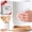 White & Brown, variant on White Utensil Holder with Built-In Ceramic Spoon Rest - 2 PC Luxe White & Gold Utensil Holder for Countertop Includes Large Utensil Holder & White and Gold Spoon Rest - Utensils Not Included