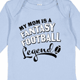 thumbnail image 4 of Inktastic My Mom is a Fantasy Football Legend Boys or Girls Long Sleeve Baby Bodysuit, 4 of 5