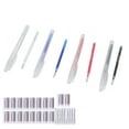 thumbnail image 4 of Heat Erasable Pens, Multipurpose Various Colors Fabric Pens 100Pcs With 10 Pen Case For DIY, 4 of 8