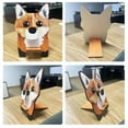 thumbnail image 7 of Keimprove Fox Eyeglass Holder - Creative Animal Shape Wooden Eyeglass Stand Fox Glasses Frame Glasses Display Stand Spectacle Holder Stand for Home Office Desk Decor Accessories, 7 of 7