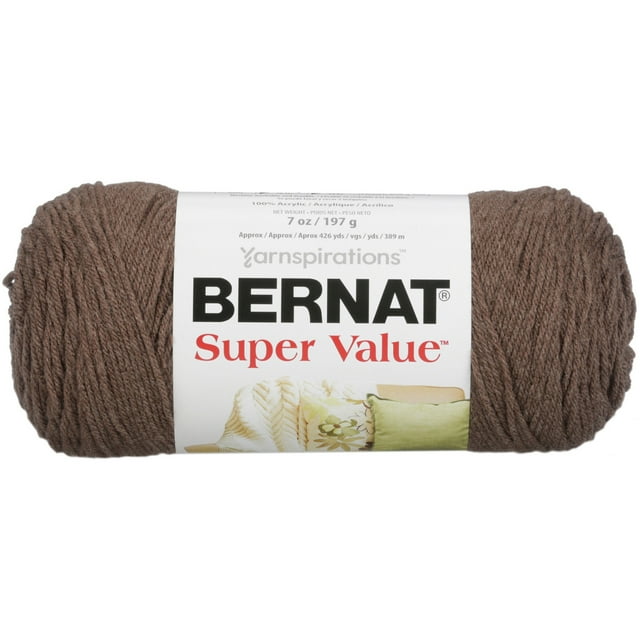 Bernat® Super Value™ Yarn, Acrylic #4 Medium, 7oz/197g, 426 Yards