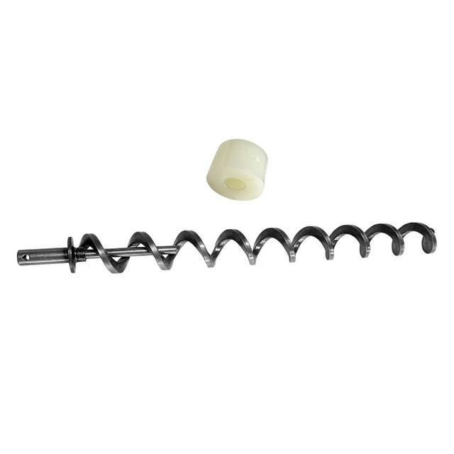 Varilla de tornillo,Varilla roscada de alimentación para horno de pellets de madera,fácil de usar,Accesorios para parrilla de pellets de madera para barbacoa al aire libre,Accesorios para