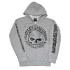 X-Large Men's Zippered Sweatshirt Jacket H-D Skull Hoodie (XL) 30296653