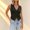 Black, variant on Vest Tops For Women,Women Knit Vest Top V Neck Sleeveless Cropped Button Up Crochet Going Out Tops Spring Ribbed Tank Beige L