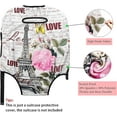 thumbnail image 2 of Luggage Cover Approved Travel Suitcase Protector Eiffel Tower Elastic Washable Baggage Covers for 18-20 inch Luggage(S), 2 of 6