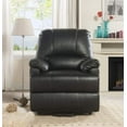 thumbnail image 4 of ACME Ixora Recliner w/Power Lift & Massage in Black PU 59285, 4 of 7