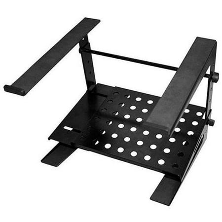 Ultimate JSLPT200 Jamstands Double Tier Laptop Dj Stand