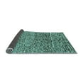 thumbnail image 2 of Ahgly Company Indoor Rectangle Solid Light Blue Modern Area Rugs, 2' x 4', 2 of 4