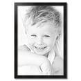 thumbnail image 2 of ArtToFrames 24" x 36" Honors Black with Silver Picture Frame, 24x36 inch Black Wood Poster Frame (WOM-5157), 2 Pack, 2 of 7