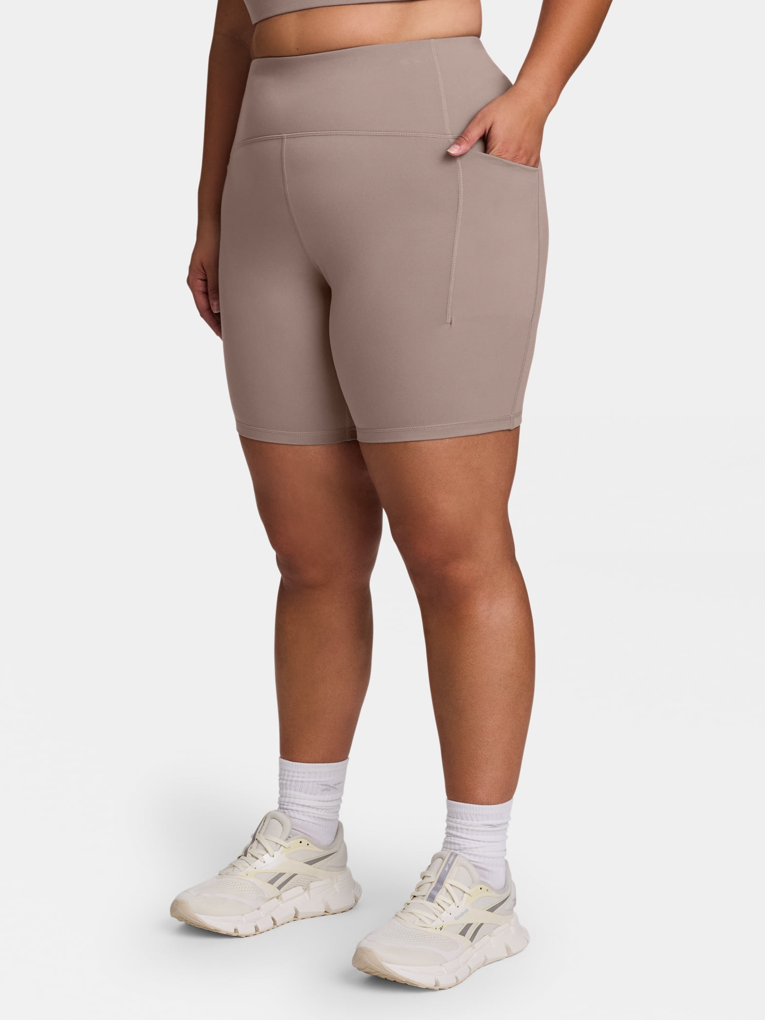 Reebok Women's Reflex High Rise Short, 7" Inseam, Sizes XS-4X