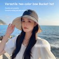 thumbnail image 5 of Sombrero de pescador, sombrero de viaje para el sol, sombrero de pesca plegable, gorra de pescador para exteriores, sombreros de playa para senderismo para mujeres, 5 of 5
