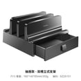 thumbnail image 1 of Stable And Firm MacBook Pro Desktop Storage Rack Vertical Saving Space Silicone  Laptop Stand Adjustable Width Computer Shelf, 1 of 6
