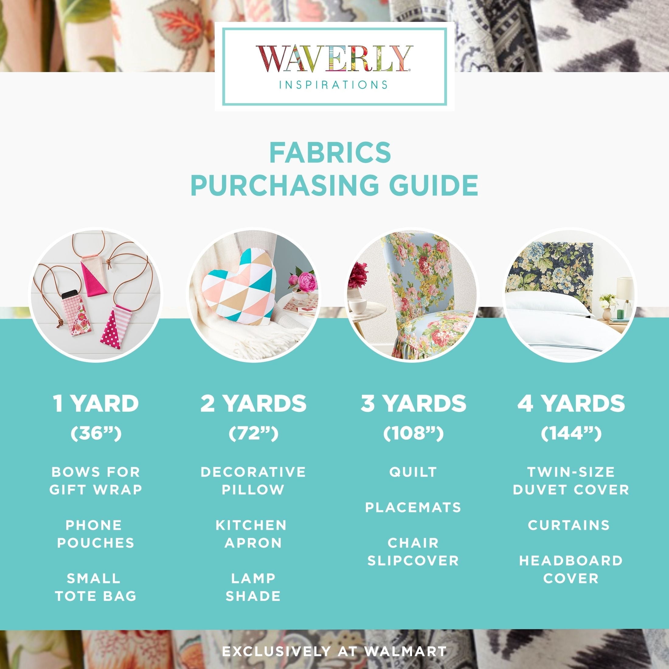 Waverly Inspirations 1 Yard Cut 100% Cotton Solid Fabric, Lipstick, 44" Wide for Quilting & Sewing