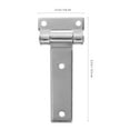 thumbnail image 2 of 2 Pcs Charnières Robustes pour Porte d'Armoire Industrielle Kit de Matériel d'Armoire, 2 of 8