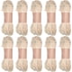 thumbnail image 1 of Natural raffia bunch raffia paper ribbon DIY straw hat making hand holding bouquet, 1 of 5
