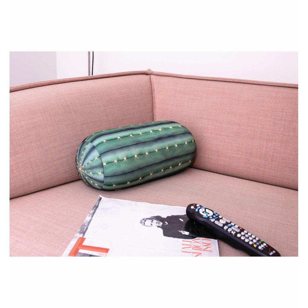 Comfy Cactus Microbead Bolster Throw Travel Pillow
