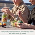thumbnail image 5 of New Salad Pod with Sauce Dressing Container, Vertical Layering Salad Pod with Built-in Bowl, Portable Leakproof All-in-One Salad Lunch Box, 5 of 5