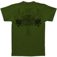 thumbnail image 2 of Military Green Cotton Elite Breed Irish Firefighter T-Shirt, 2 of 2