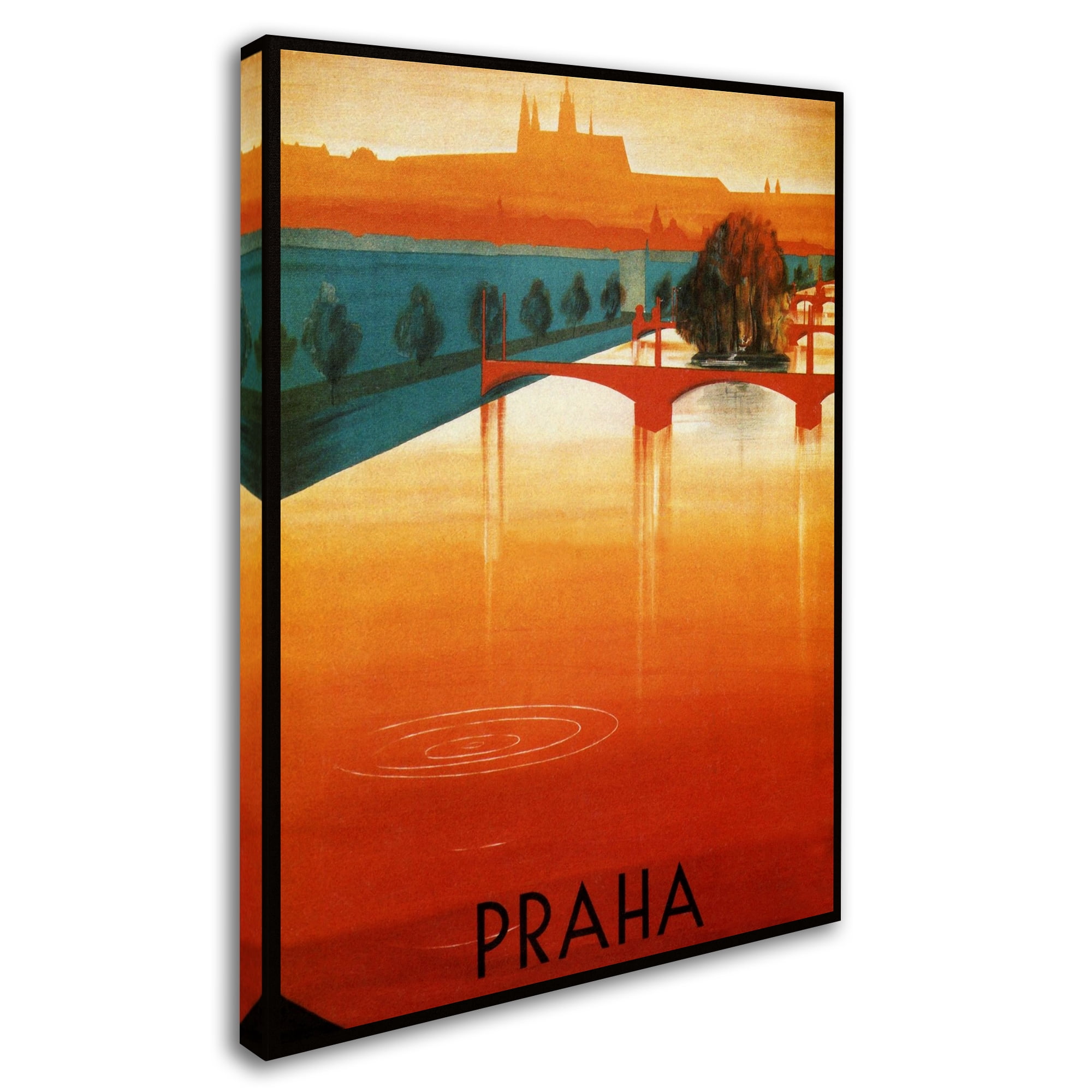 Trademark Fine Art 'Travel 270' Canvas Art by Vintage Lavoie