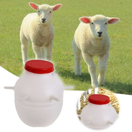 EcoNest Lamb Milk Feeder Goat Milk Bottle For Feeding Baby Goats Goat Feeder For Drinking Water Lamb Milk Bottle For Lambs Reusable Livestock Drinking And Watering Supplies EcoNest Lamb Milk Feeder Goat Milk Bottle For Feeding Baby Goats Goat Feeder For Drinking Water Lamb Milk Bottle For Lambs Reusable Livestock Drinking And Watering Supplies
