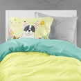 thumbnail image 2 of Carolines Treasures BB6011PILLOWCASE Easter Eggs French Bulldog Piebald Fabric Standard Pillowcase Standard multicolor, 2 of 2