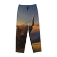 thumbnail image 4 of Haiem Yak Women's Pajama Pants Ultra Lightweight Pjs Bottoms Sleepwear Bottom Pants With Pocket Drawstring-Large, 4 of 7