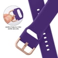 thumbnail image 4 of Correa deportiva Recoppa compatible con Apple Watch de 42 mm, color morado, 4 of 7