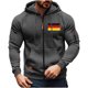 thumbnail image 4 of Ceisia Men's Outdoor Sports Jacket Hooded Long Sleeve Summer Loose Fit with Pockets Gift, 4 of 8