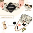 thumbnail image 2 of FORMRS Womens Shoulder Bag with Chain Strap Clutch Purse Cute Tote Handbag, Beige Birds, 2 of 7
