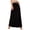 Black, variant on Women's Knitted Midi Skirt, Solid Color High Waist Bodycon Pencil Skirt, Elegant Office Skirt for Work, Fall Outfits and Daily Wear,Army Green,L