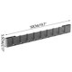 thumbnail image 2 of Zapatero para armario gris multifuncional de pared, organizador minimalista y portacuchillos con adhesivo sin clavos, 12 ml, estante de almacenamiento sencillo., 2 of 4