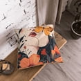 thumbnail image 5 of KLL Butterfly Floral Elegance Decorative Throw Pillow Covers Velvet Soft for Couch Sofa Bedroom Living Room Outdoor (No pillow core)- 18"x18", 5 of 5